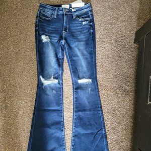 Womens high waisted flare jeans